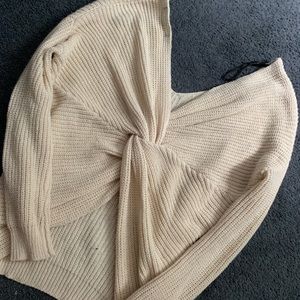 Forever 21 Knot Back Sweater